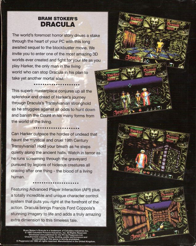 Bram Stoker's Dracula - Dos