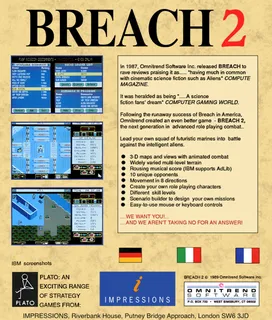 Breach 2 Scenario Disk - Dos