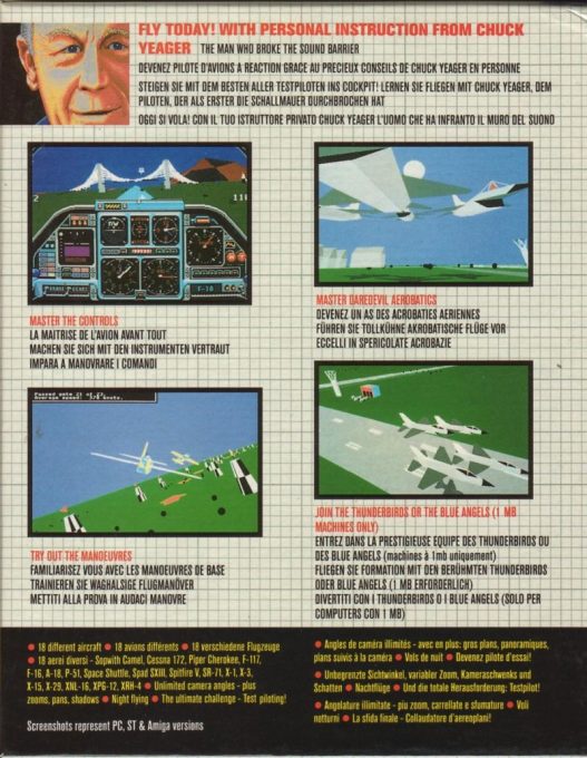 Chuck Yeager's Advanced Flight Trainer 2.0 dos