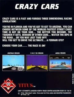 Crazy Cars - Dos
