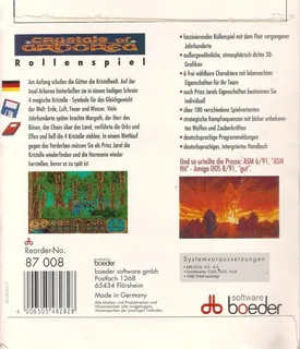 Crystals Of Arborea - Dos
