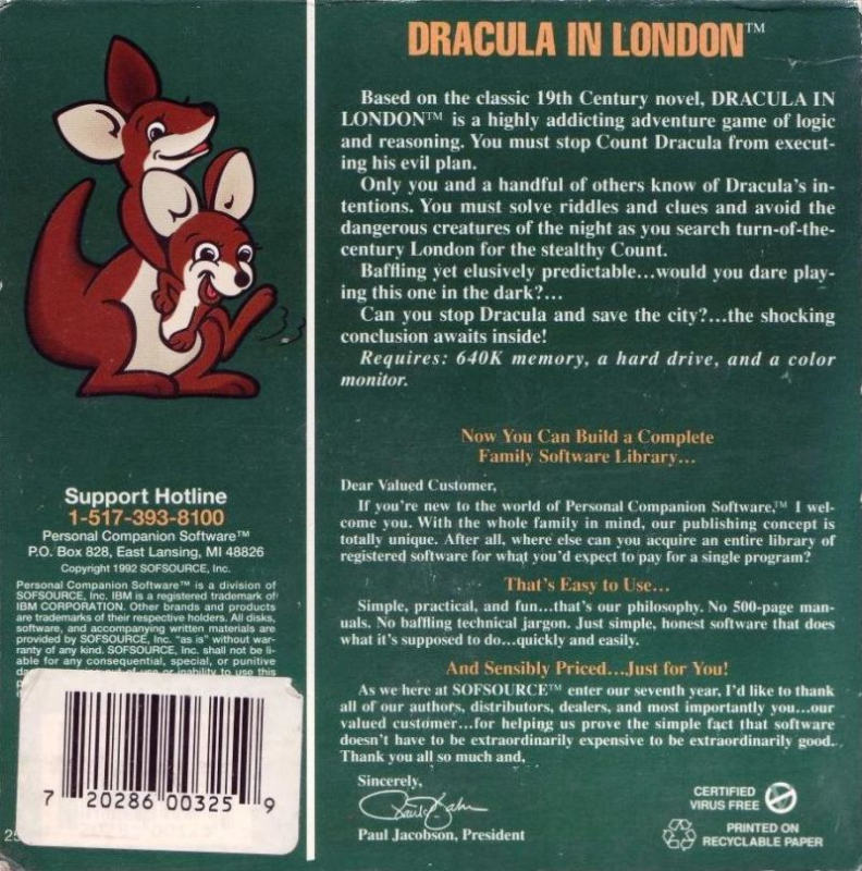 Dracula in London - Dos