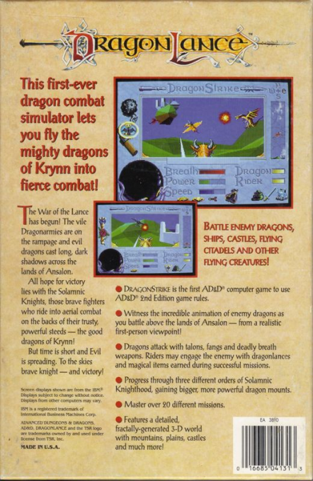 DragonStrike - Dos