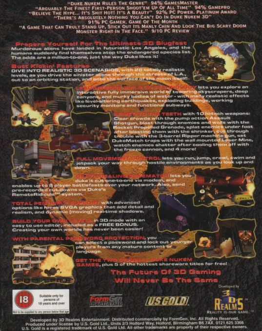 Duke Nukem 3D - Dos