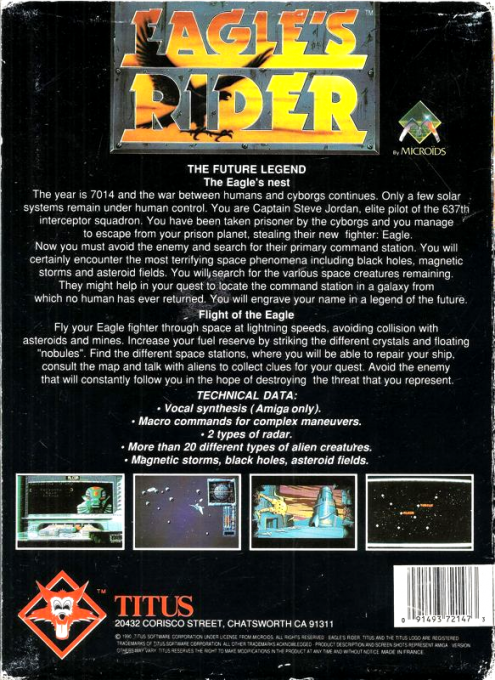 Eagle's Rider - Dos