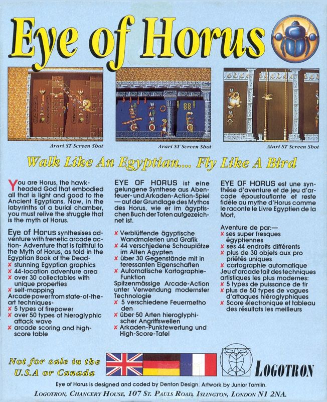 Eye of Horus - Dos