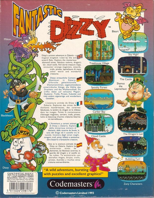 Fantastic Dizzy - Dos