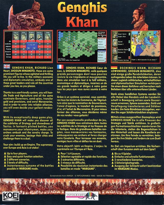 Genghis Khan dos