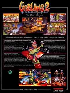 Gobliins 2 : Le Prince Bouffon - Dos