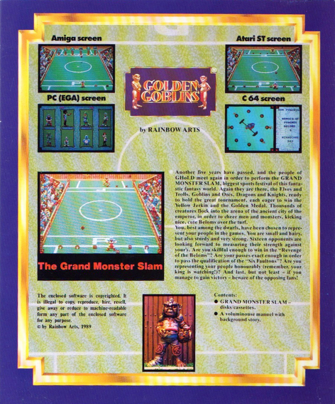 Grand Monster Slam - Dos