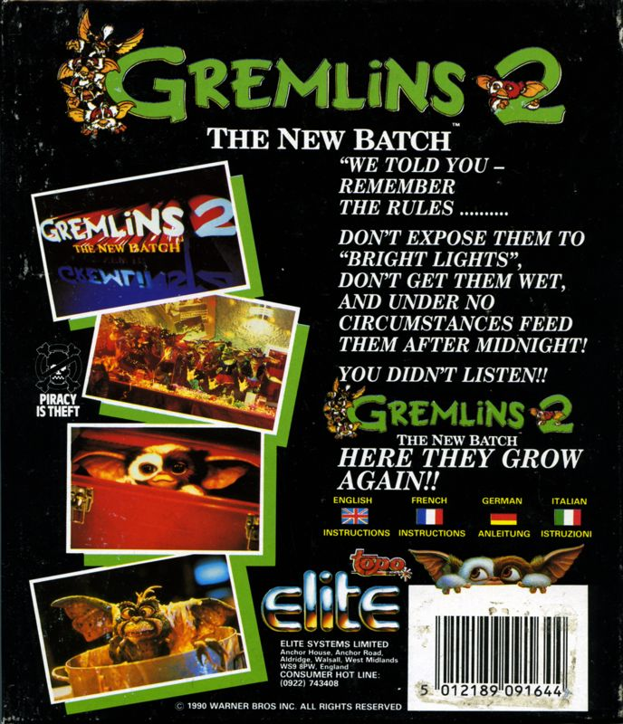 Gremlins 2 - The New Batch (1990) - Dos