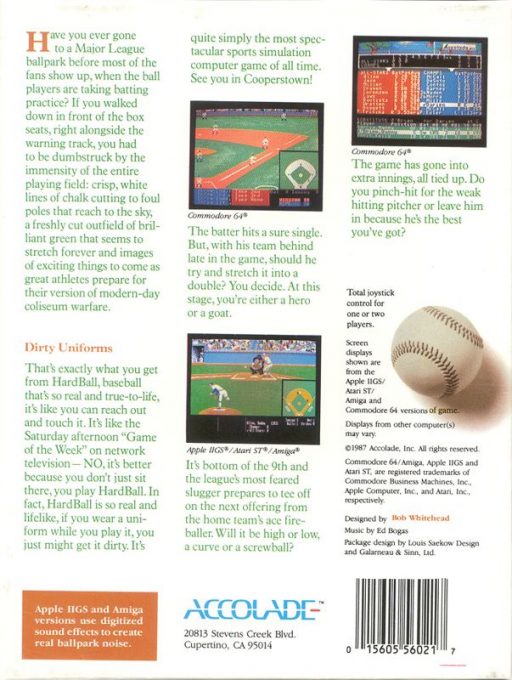 HardBall! dos