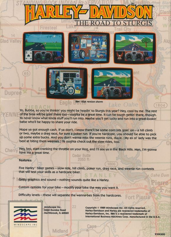 Harley-Davidson - Road to Sturgis dos