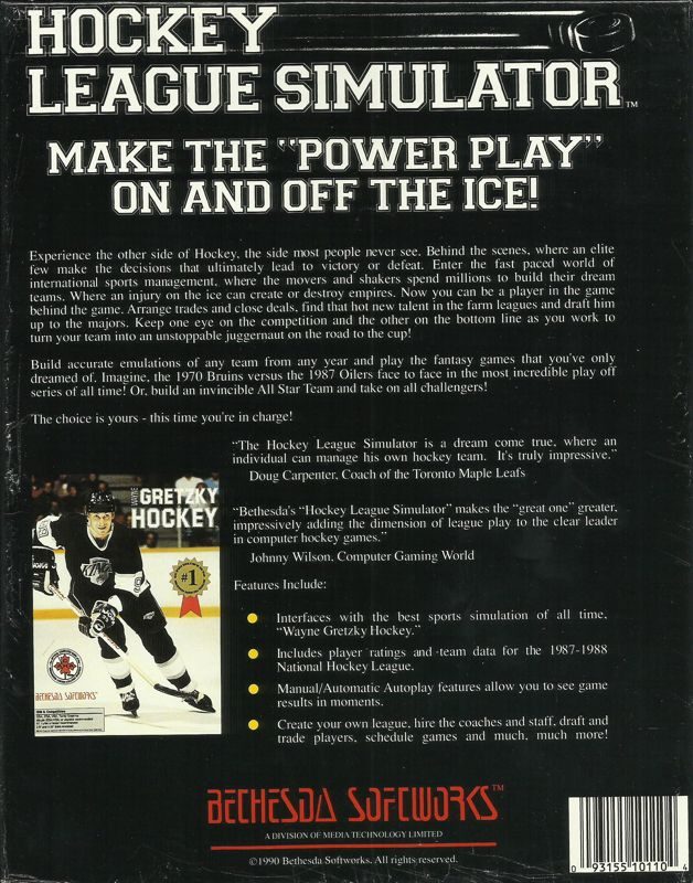 Hockey League Simulator dos
