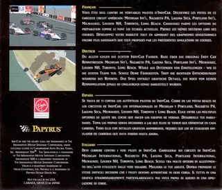 IndyCar Racing - Dos