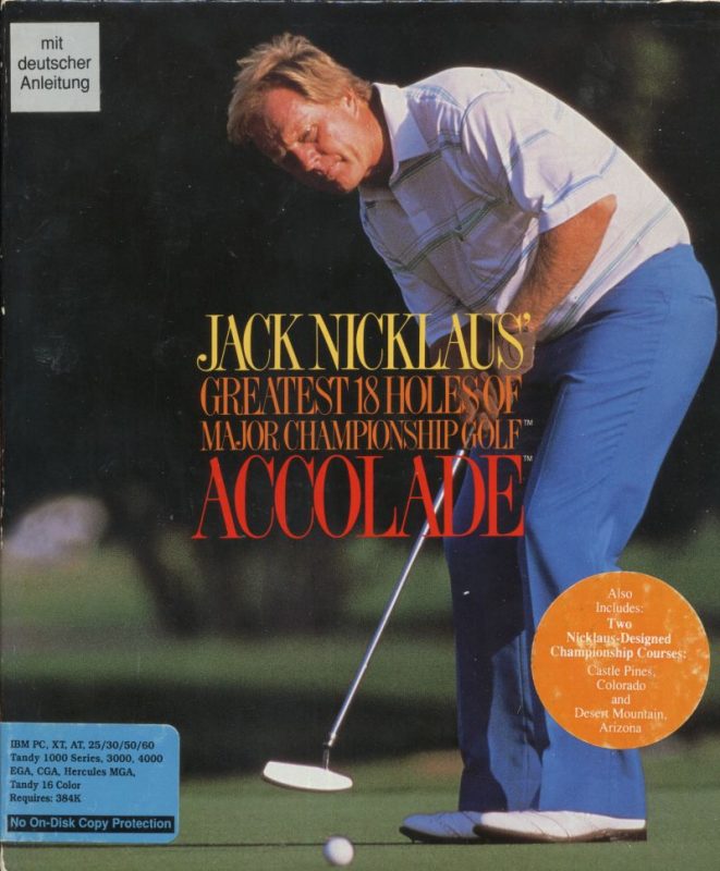 Jack Nicklaus' Greatest 18 Holes of Major Championship Golf