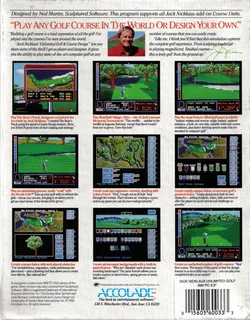 Jack Nicklaus Unlimited Golf - Dos