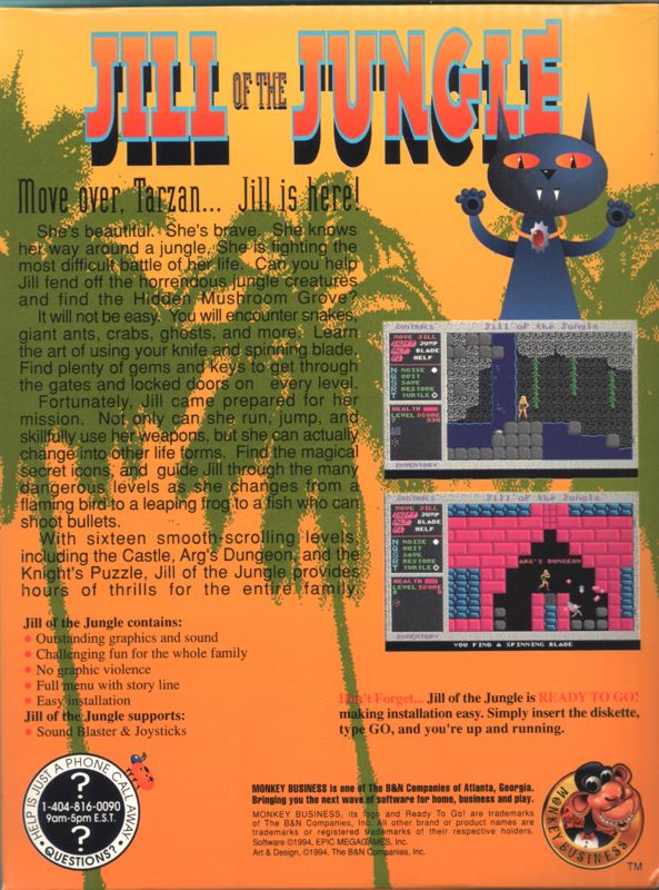 Jill of the Jungle - Dos