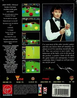 Jimmy White's Whirlwind Snooker - Dos