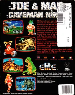 Joe And Mac Caveman Ninja Final Release - Dos