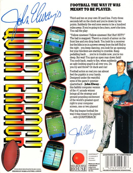 John Elway's Quarterback dos