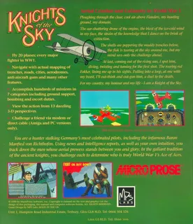 Knights of the Sky - Dos