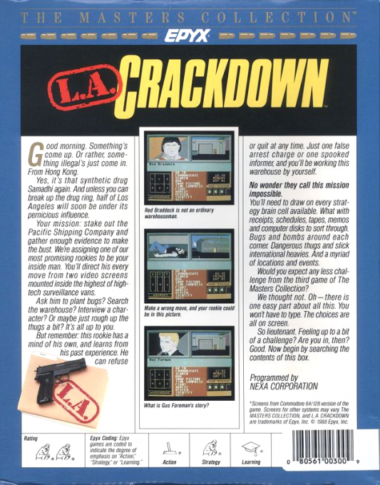 L.A. Crackdown dos