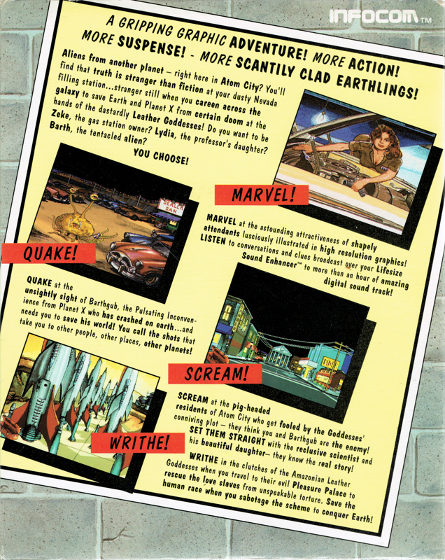 Leather Goddesses of Phobos! 2 : Gas Pump Girls Meet the Pulsating Inconvenience from Planet X dos