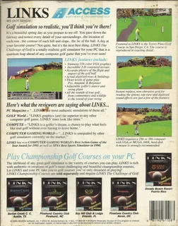 Links : The Challenge of Golf - Dos