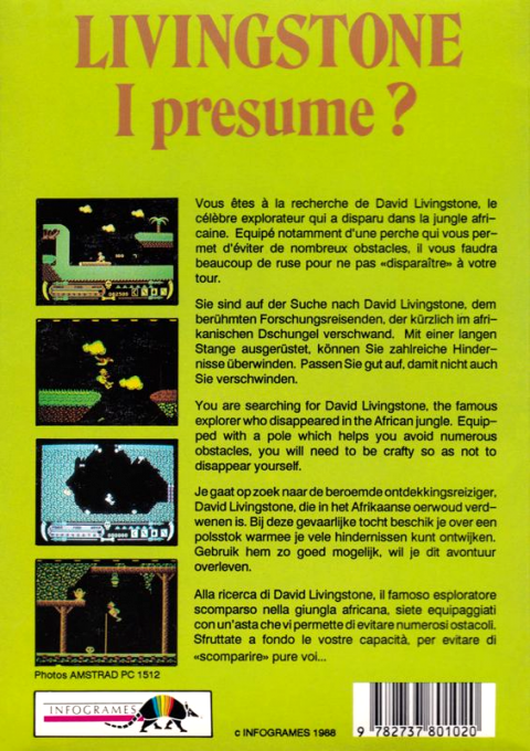 Livingstone I Presume? - Dos