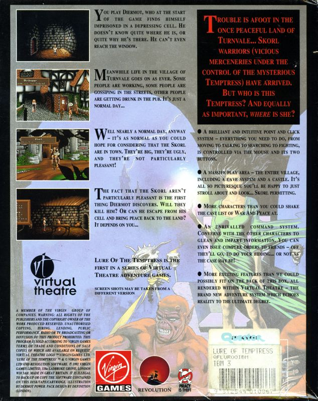 Lure Of The Tempress - Dos