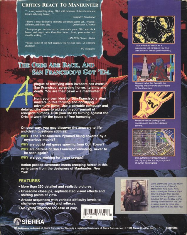 Manhunter 2 - San Fransisco - Dos