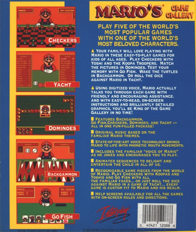 Mario's Game Gallery dos