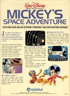 Mickey's Space Adventure - Dos