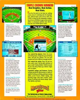 Microleague Baseball - Dos