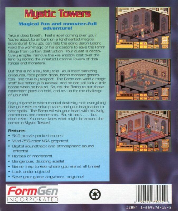 Mystic Towers 1 0 - Dos