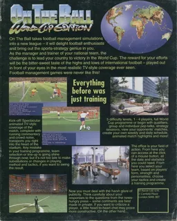 On The Ball - World Cup Edition - Dos