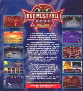 One Must Fall 2097 - Dos