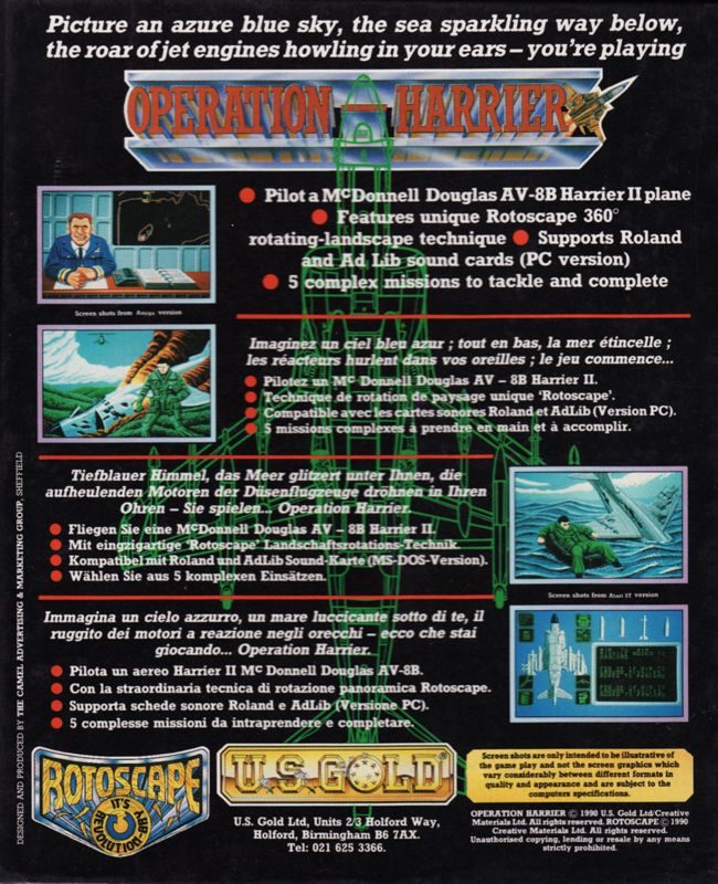 Operation Harrier dos