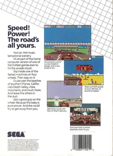 Out Run - Dos