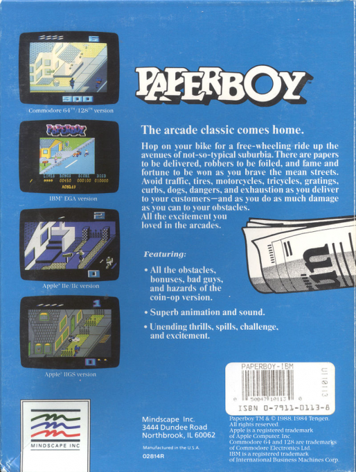 Paperboy - Dos