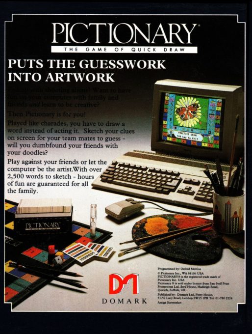 Pictionary - The Game Of Quick Draw dos