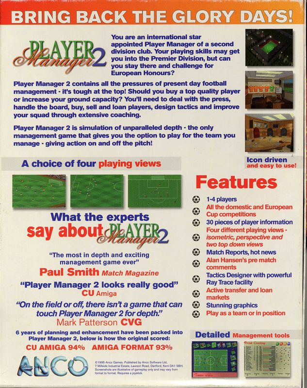 Player Manager 2 - Dos
