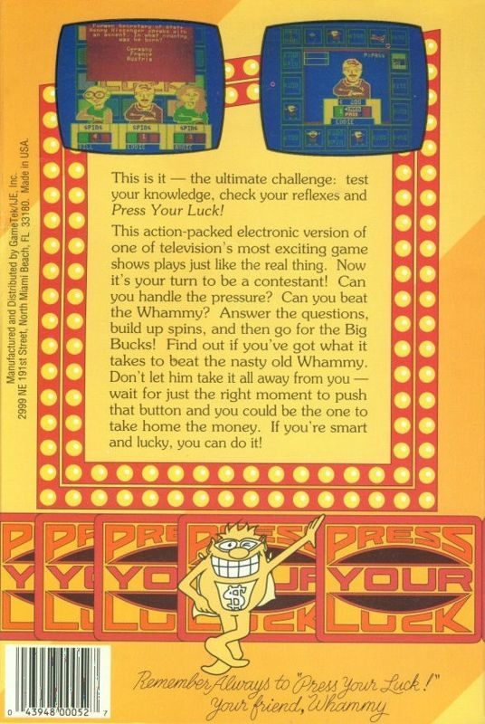 Press Your Luck dos