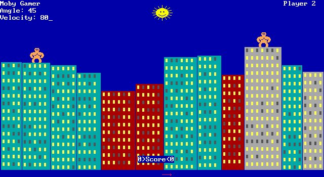 QBasic Gorillas