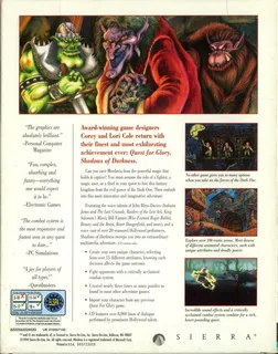 Quest for Glory : Shadows of Darkness - Dos