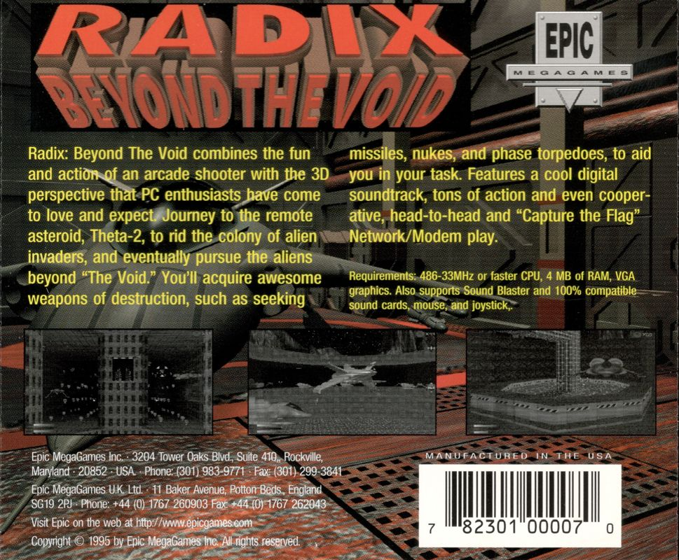 Radix : Beyond the Void - Dos