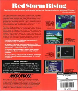 Red Storm Rising dos