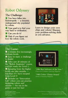 Robot Odyssey - Dos