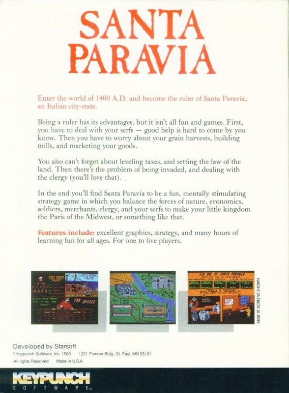 Santa Paravia and Fiumaccio dos